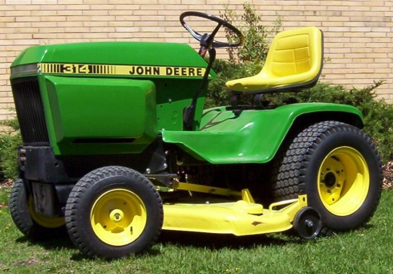 John Deere 314 Hydrostatic Tractor Service Manual Download - John Deere ...